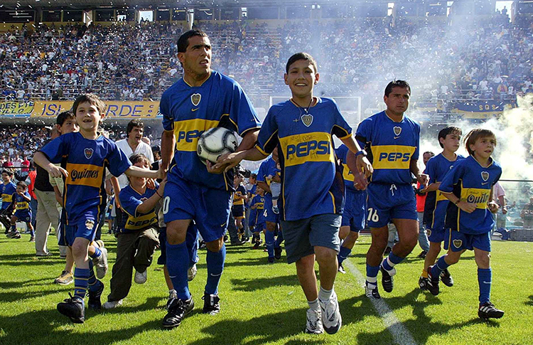 camisa boca tevez