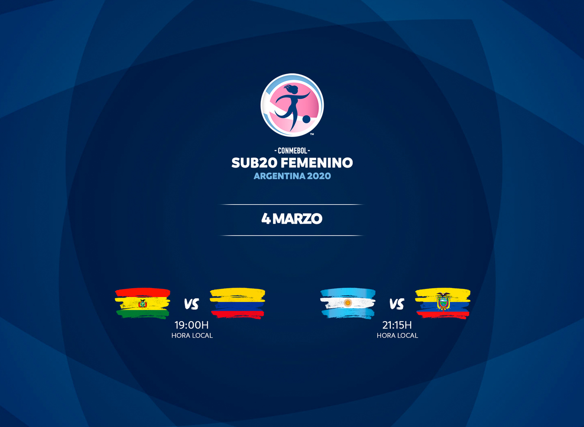 Começam as emoções do CONMEBOL Sub20 Feminino CONMEBOL